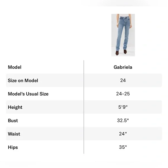 FRAME The Ruler High Rise Straight Leg Blue Denim Jeans sz 27 Minimalist - Picture 12 of 16